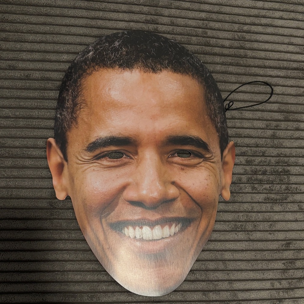 Smiling Face Cutout Mask